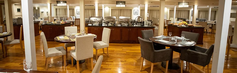 Lounge aboard the Kahila Nile Cruise Nile cruise